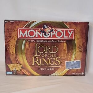 Monopoly Lord Of The Rings Board Game